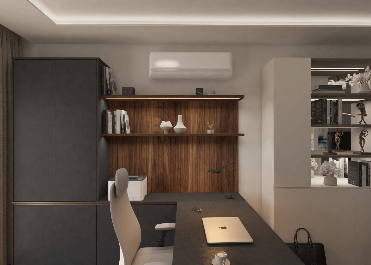 Hall & master bedroom — gallery 1