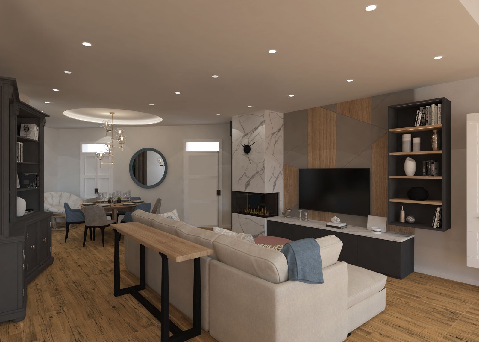 Open plan refurbishment — detail 4