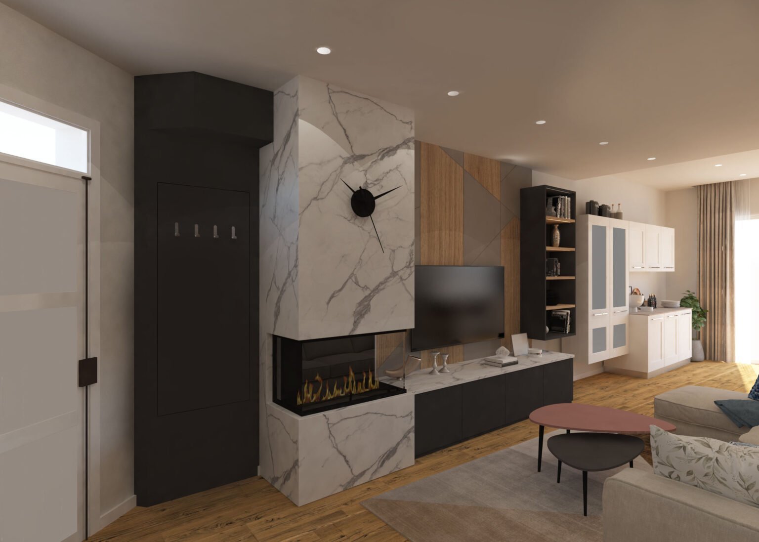 Open plan