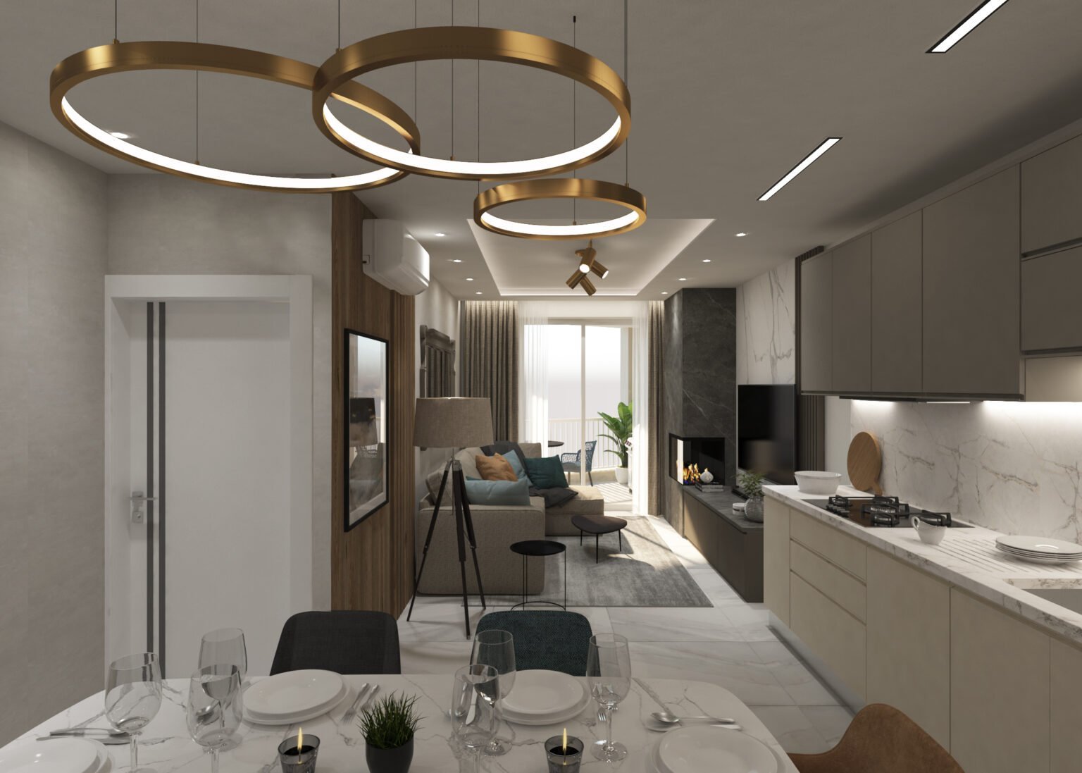 Studio apartment — 3